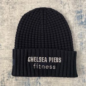 Chelsea Piers SOFT Black Knit Beanie